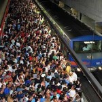 Metrô de São Paulo ainda é o mais lotado do mundo